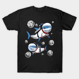 Shark Space Astronaut T-Shirt